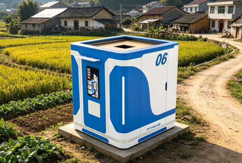 天空高地ELite普及型接驳柜生产下线，助力村村通快递村村通外卖