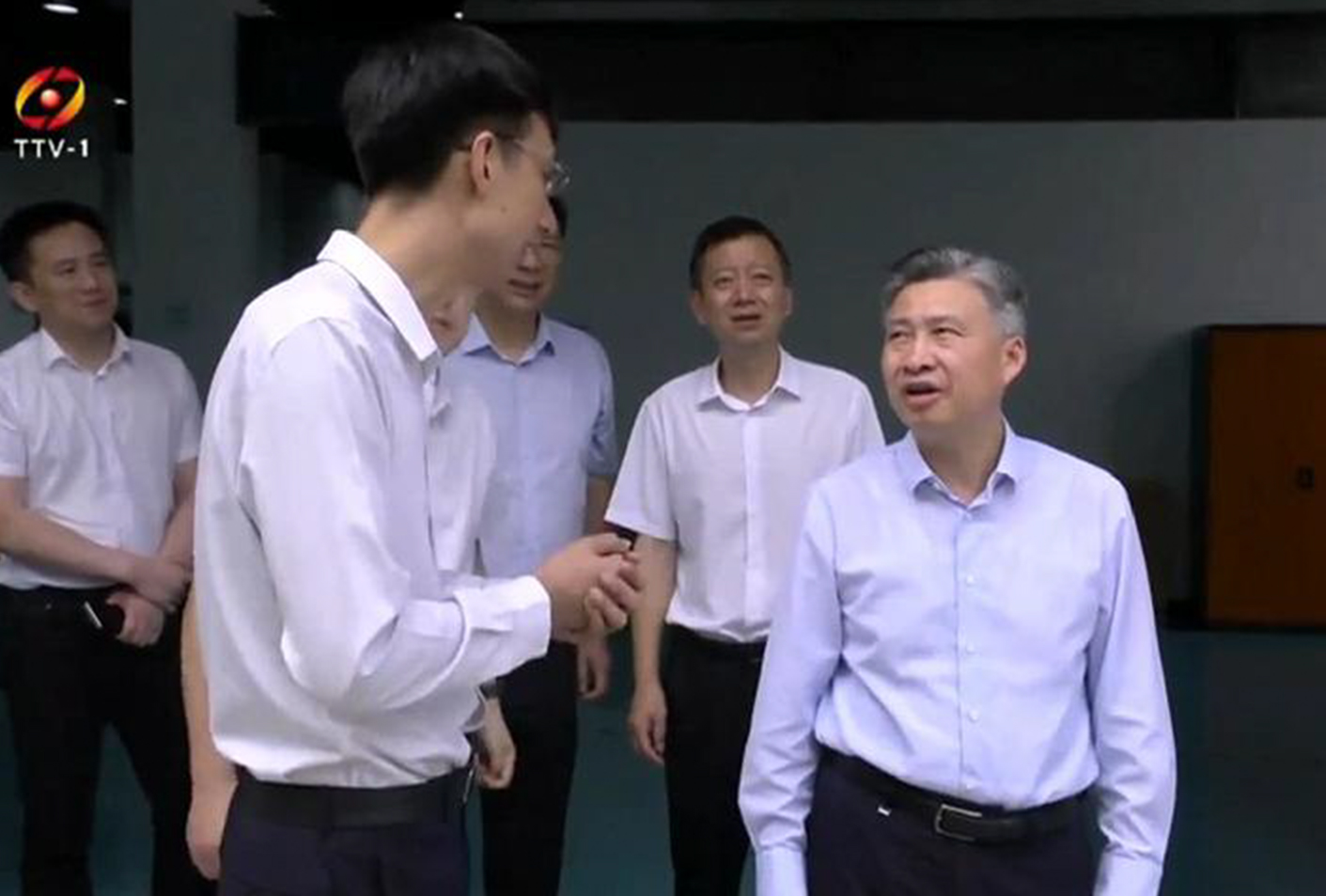 台州市委书记沈铭权一行莅临天空高地考察指导